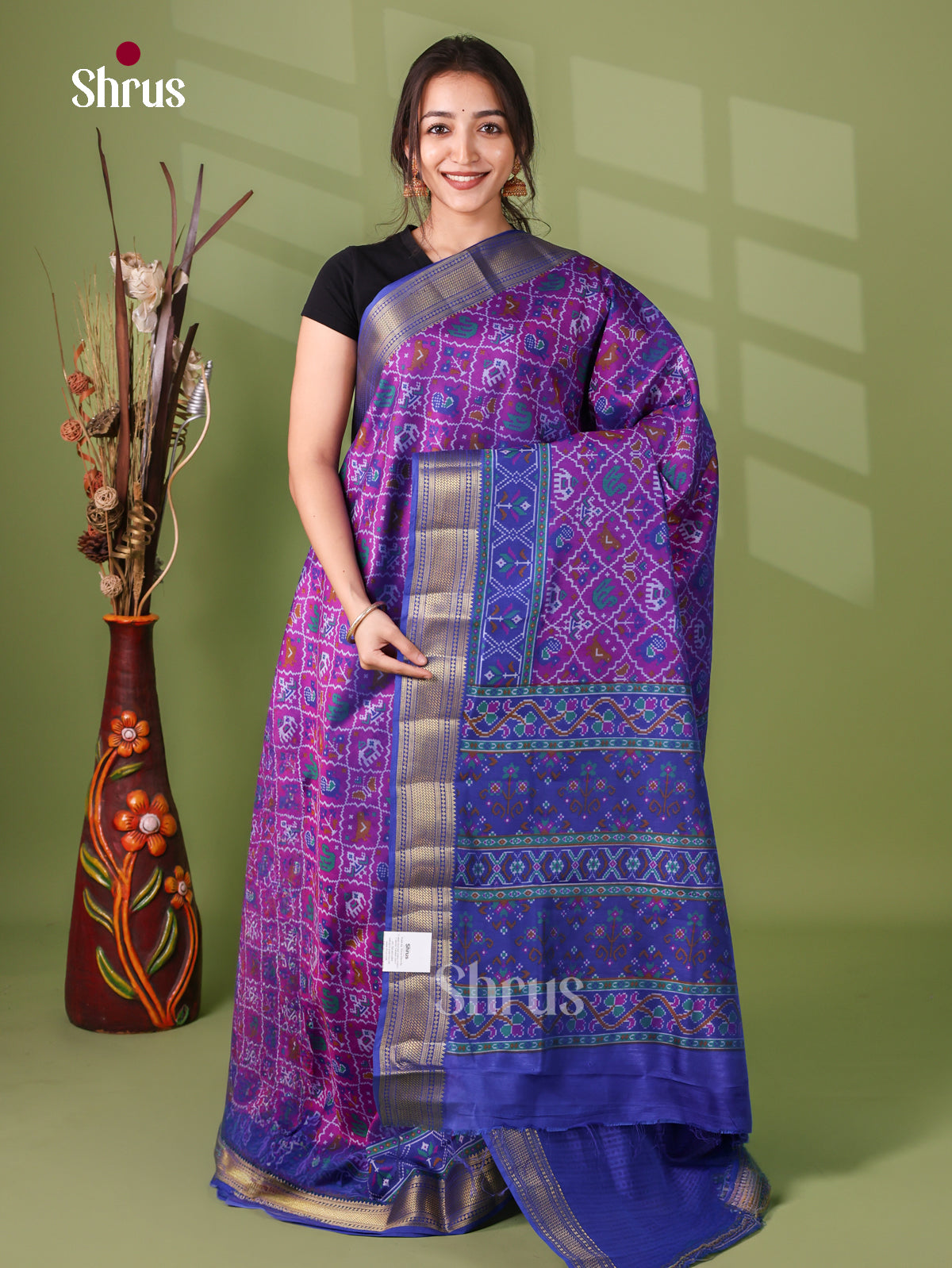 Semi Patola Saree - EJ21071