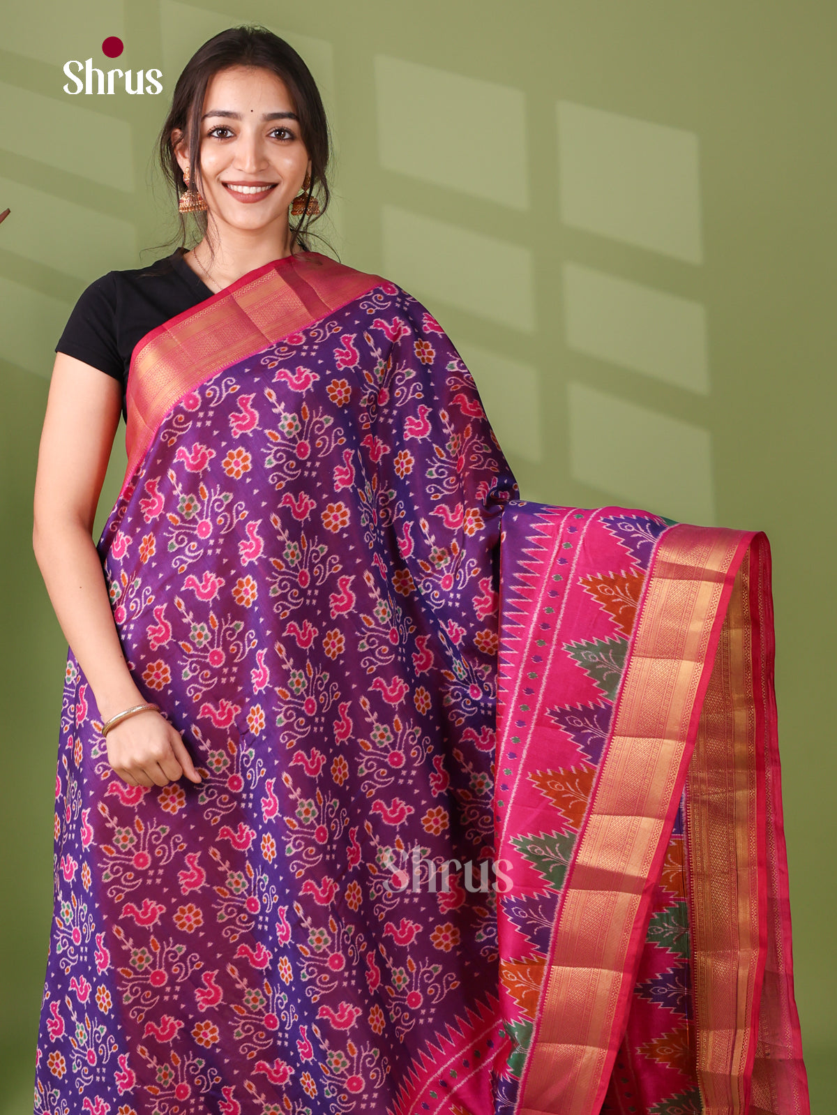 Semi Patola Saree - EJ21072