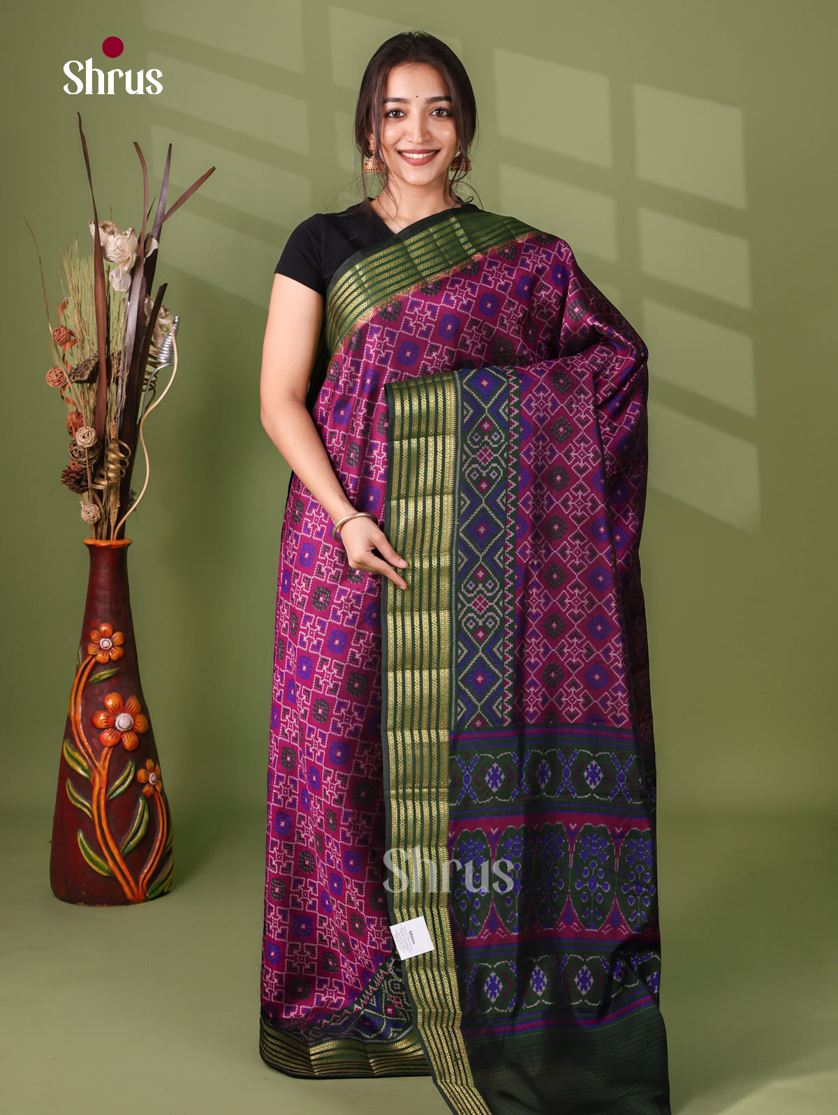 Semi Patola Saree - EJ21073
