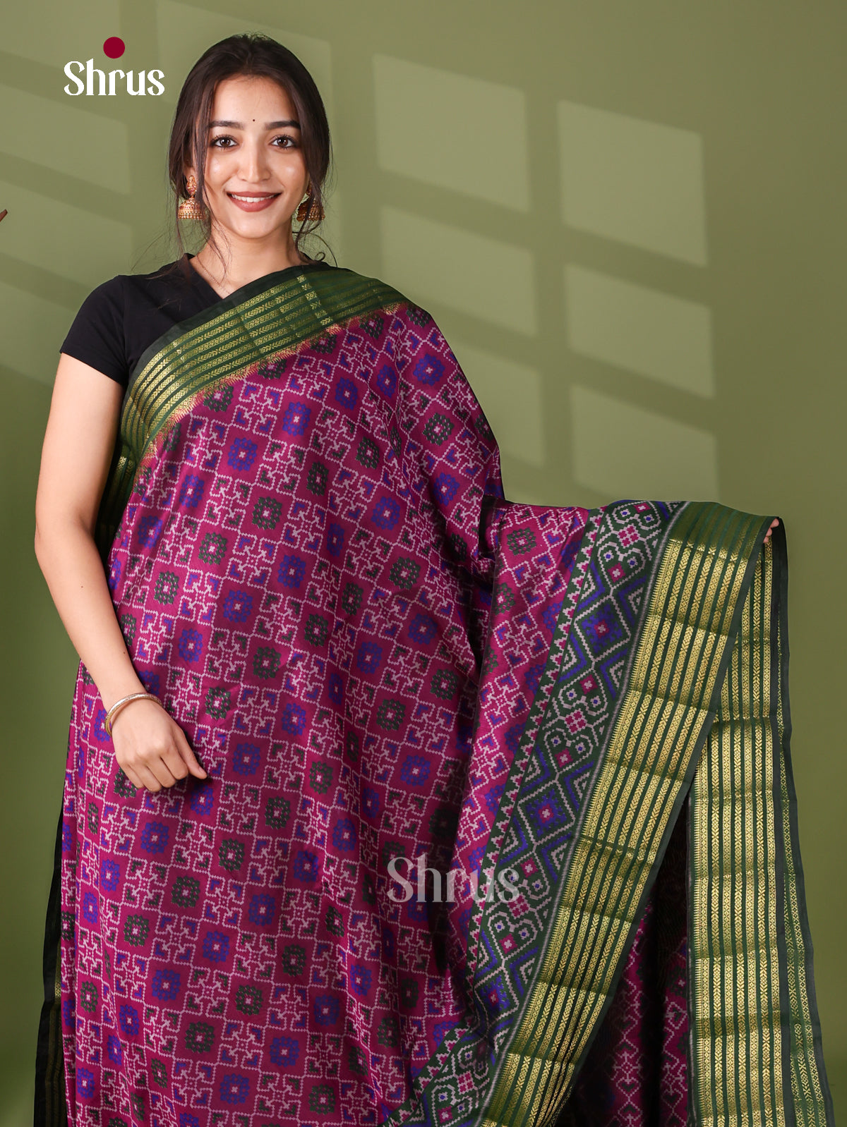Semi Patola Saree - EJ21073