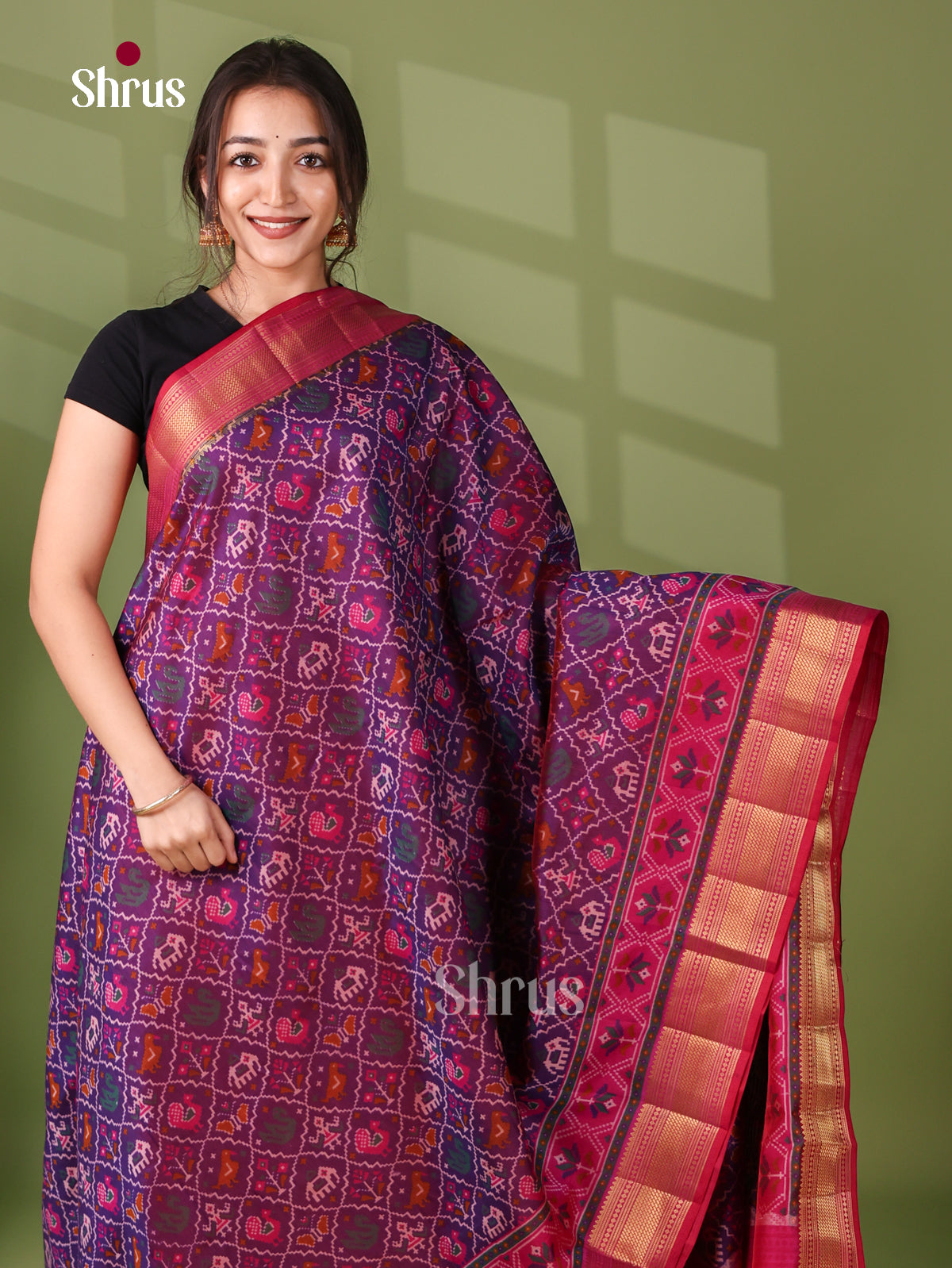 Semi Patola Saree - EJ21074
