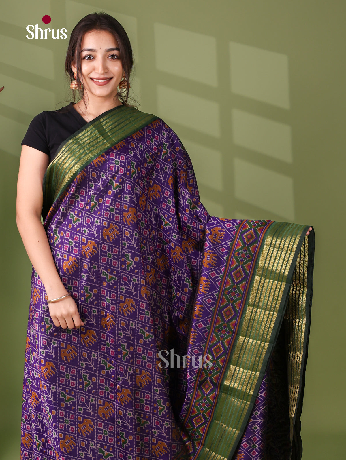 Semi Patola Saree - EJ21075