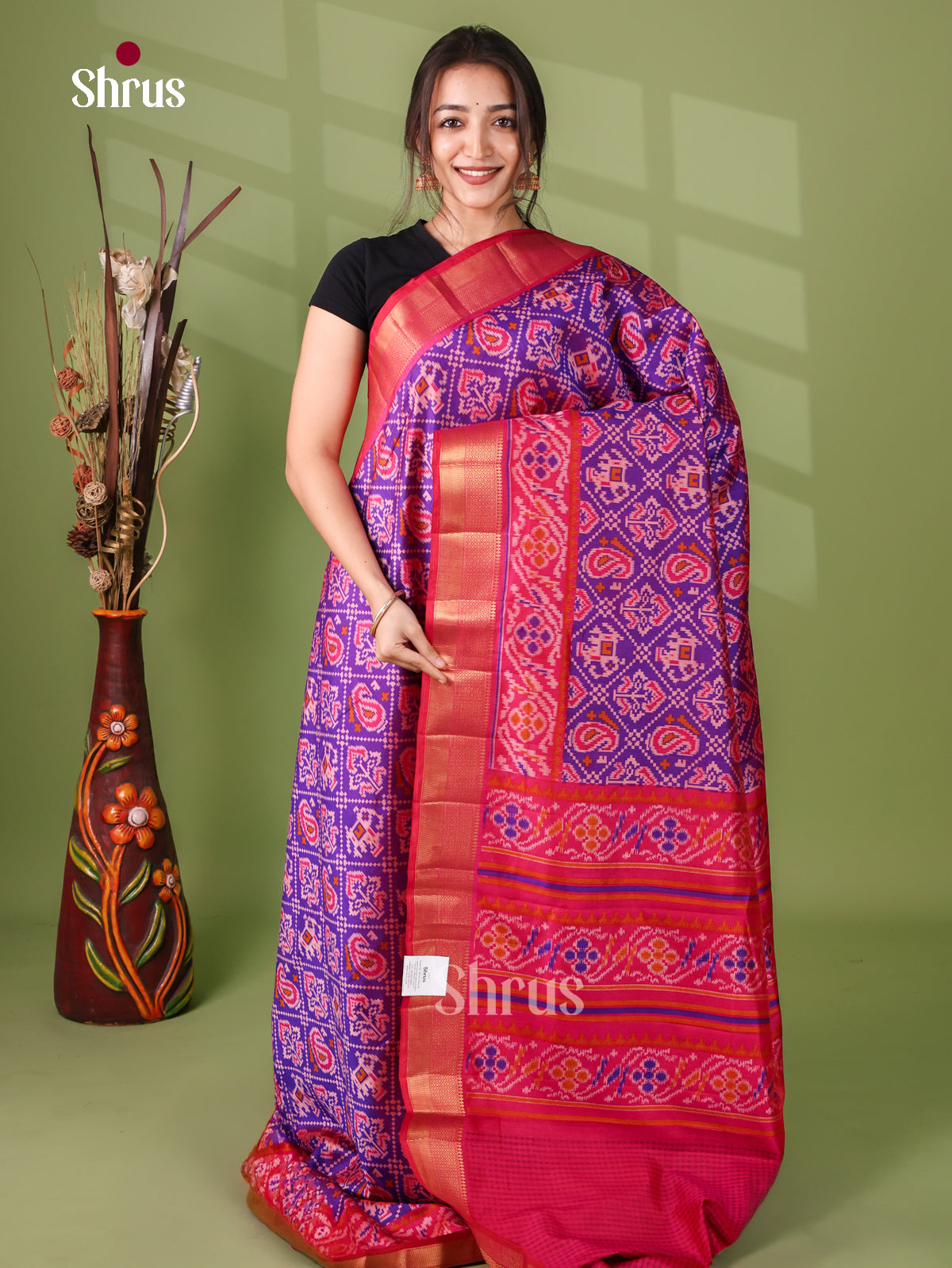Semi Patola Saree - EJ21076