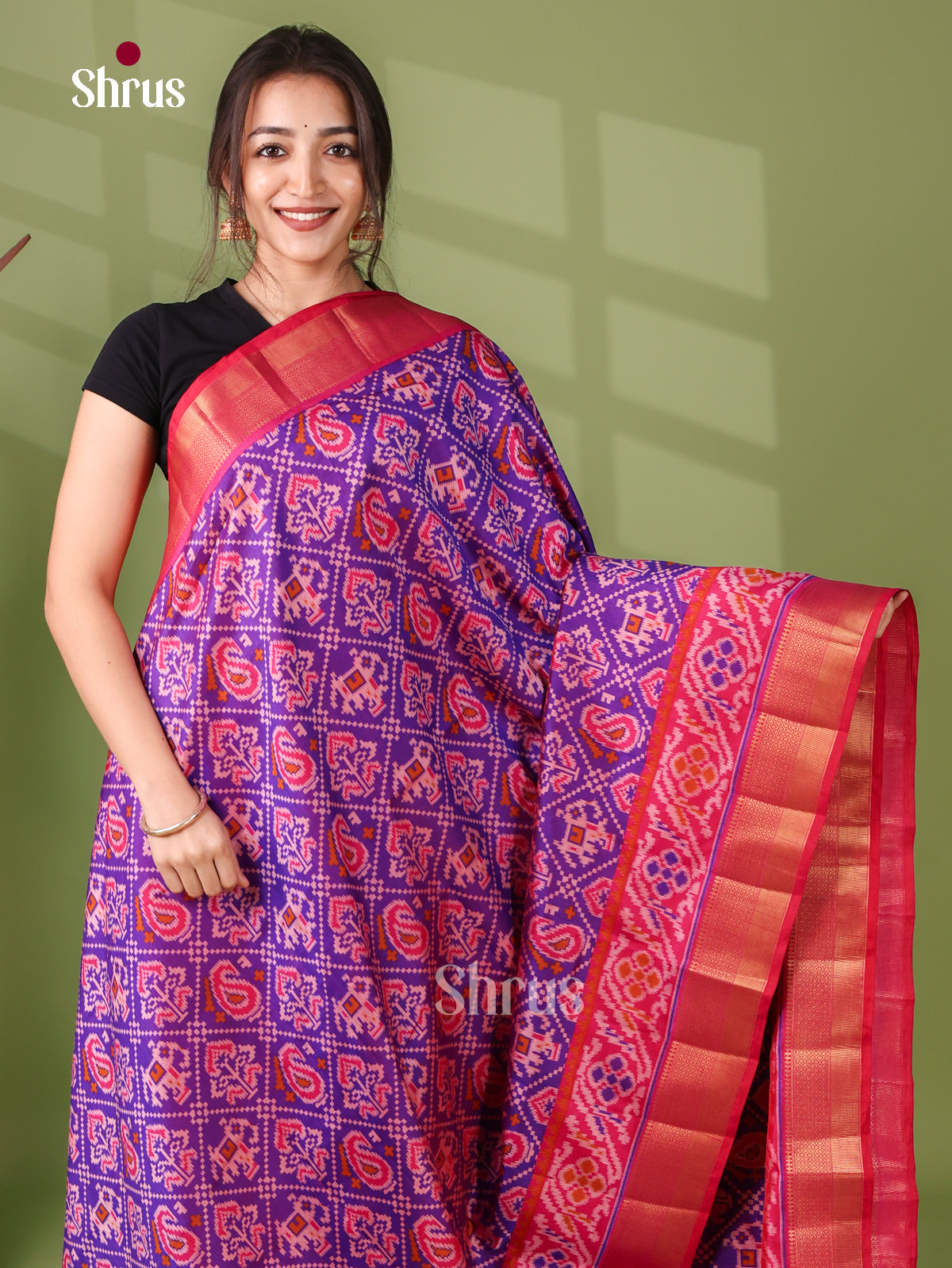 Semi Patola Saree - EJ21076