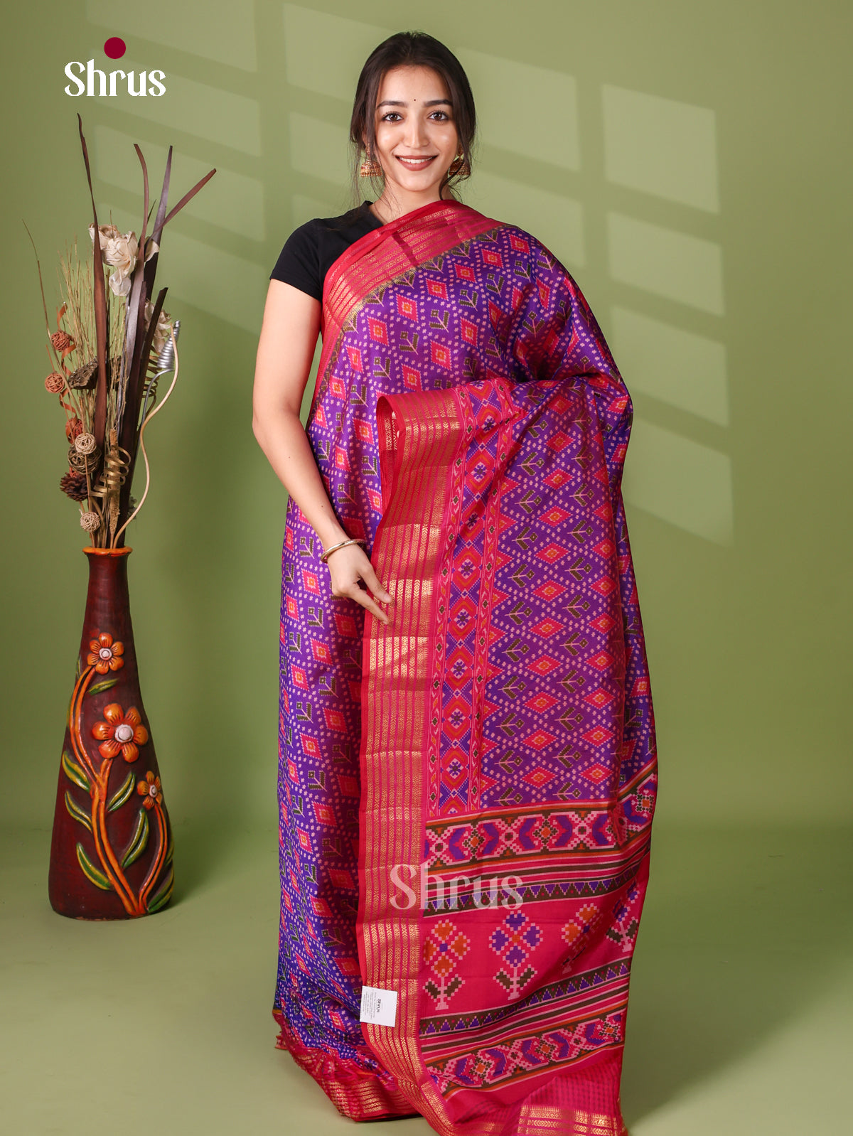 Semi Patola Saree - EJ21078