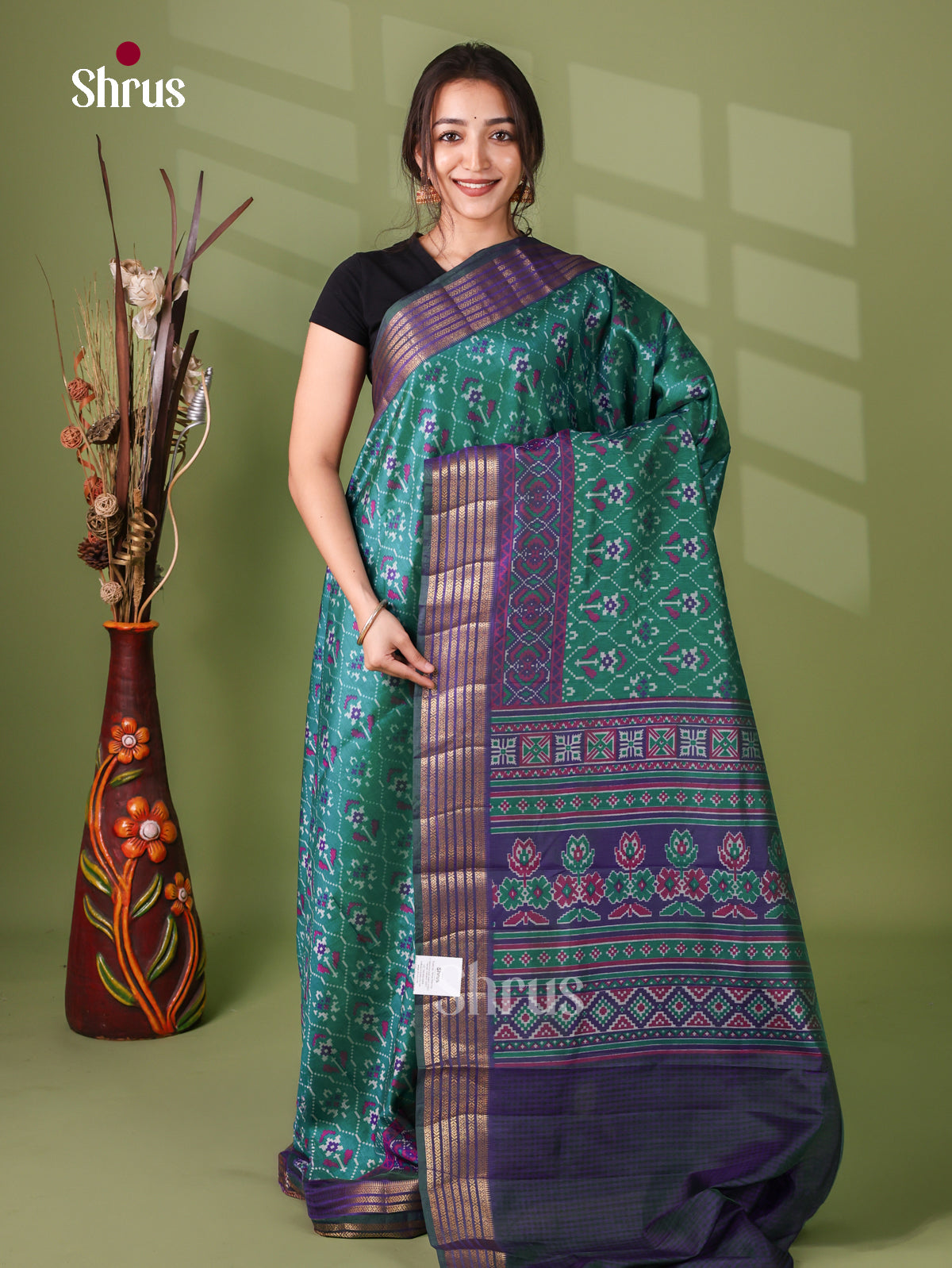 Semi Patola Saree - EJ21082