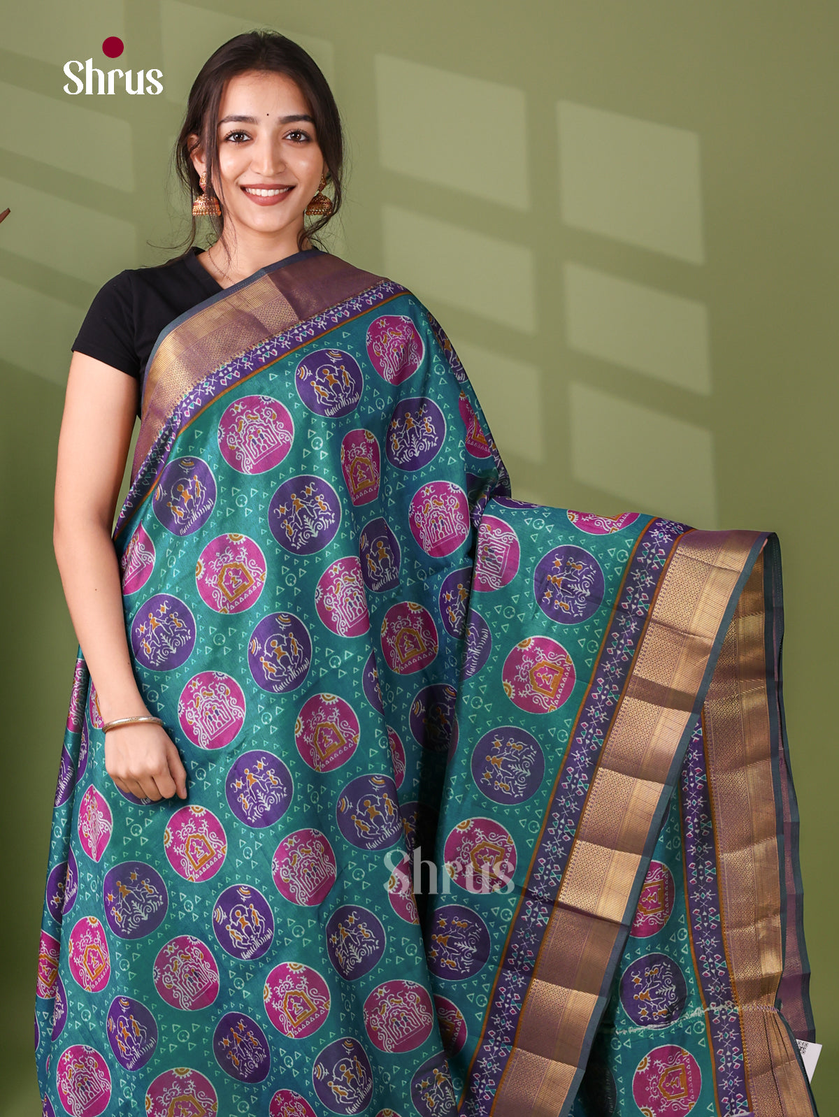 Semi Patola Saree - EJ21083