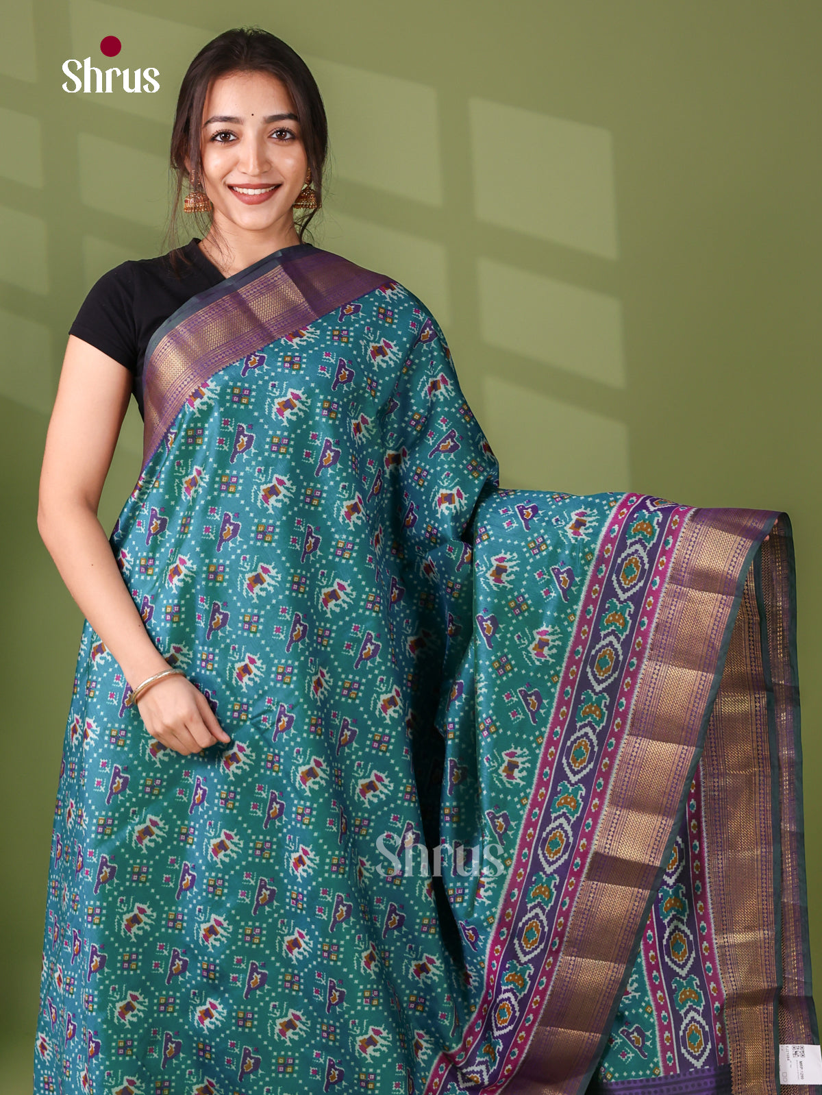 Semi Patola Saree - EJ21084