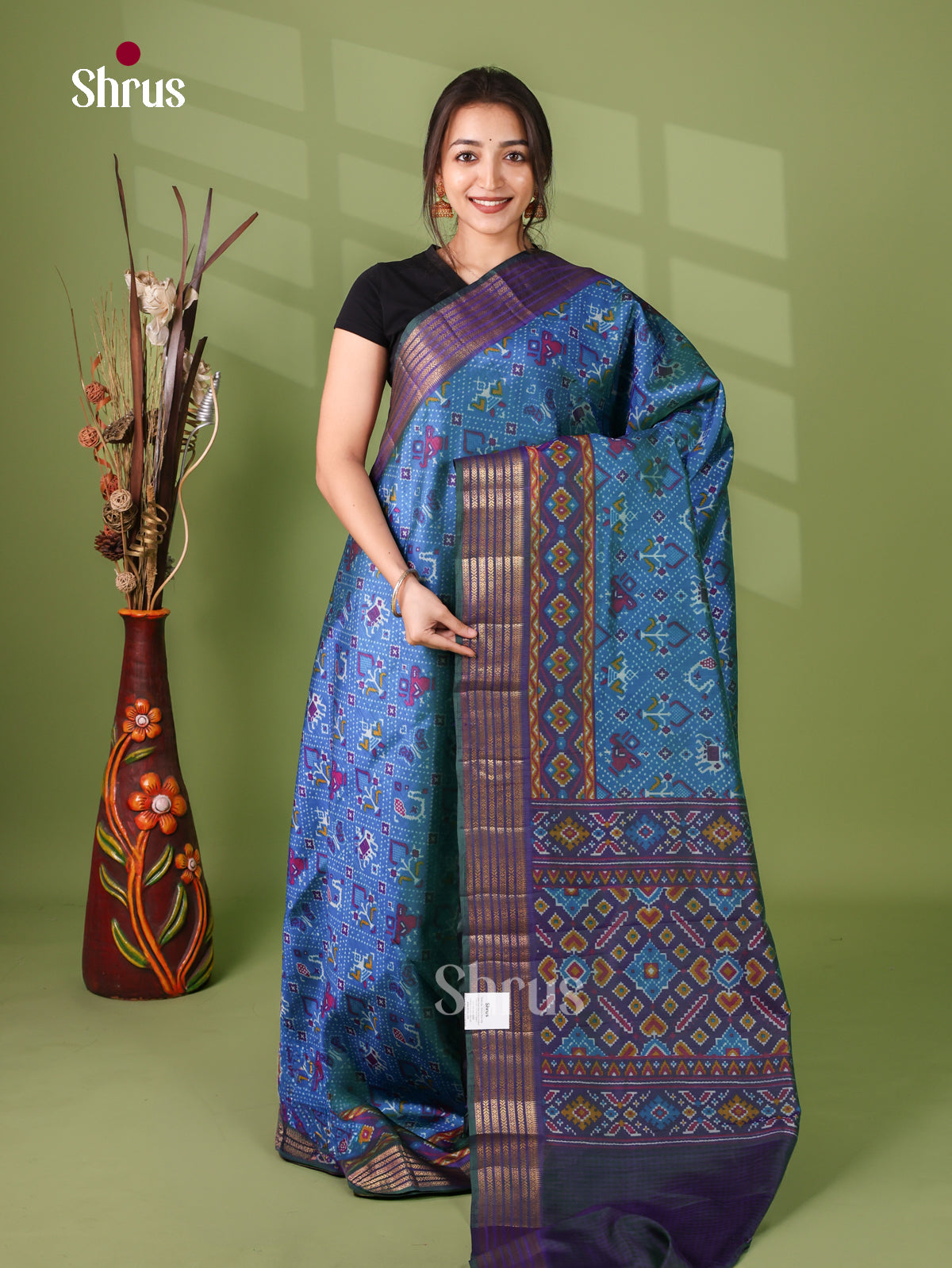 Semi Patola Saree - EJ21085