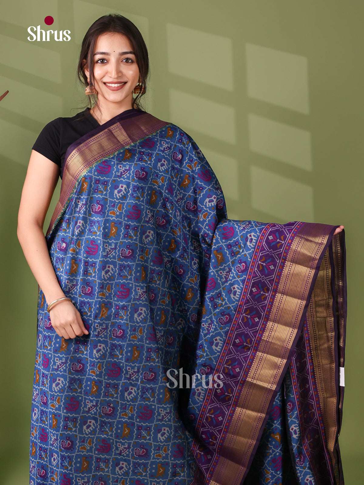 Semi Patola Saree - EJ21087