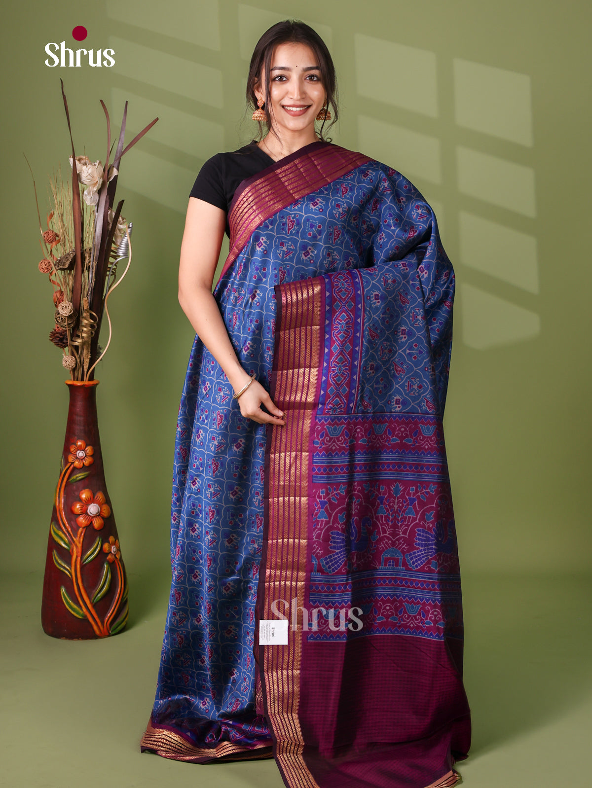 Semi Patola Saree - EJ21088