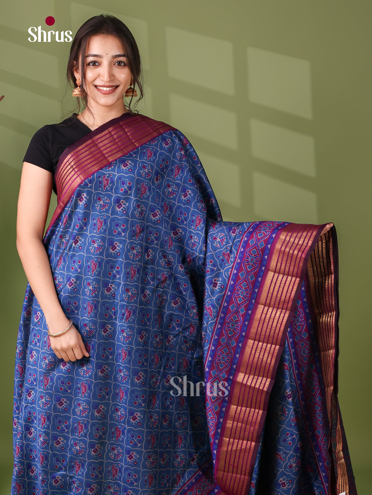 Semi Patola Saree - EJ21088