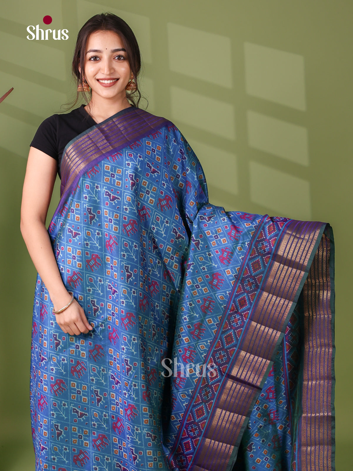 Semi Patola Saree - EJ21089