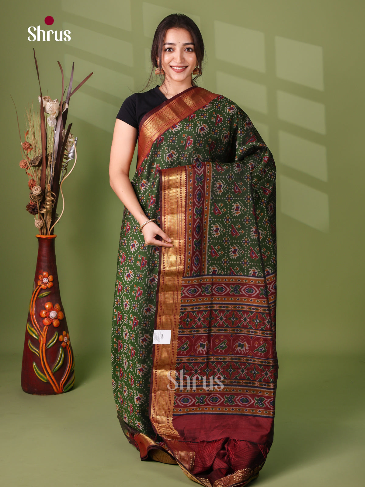 Semi Patola Saree - EJ21101
