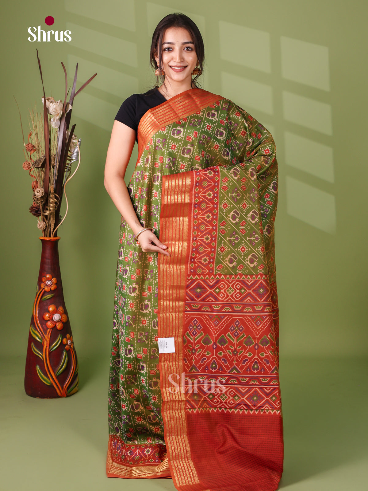Semi Patola Saree - EJ21104