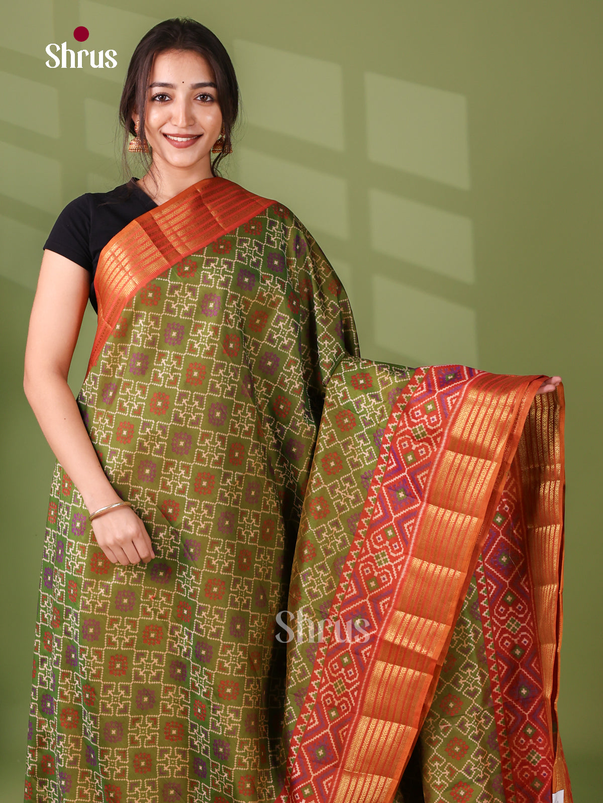 Semi Patola Saree - EJ21105