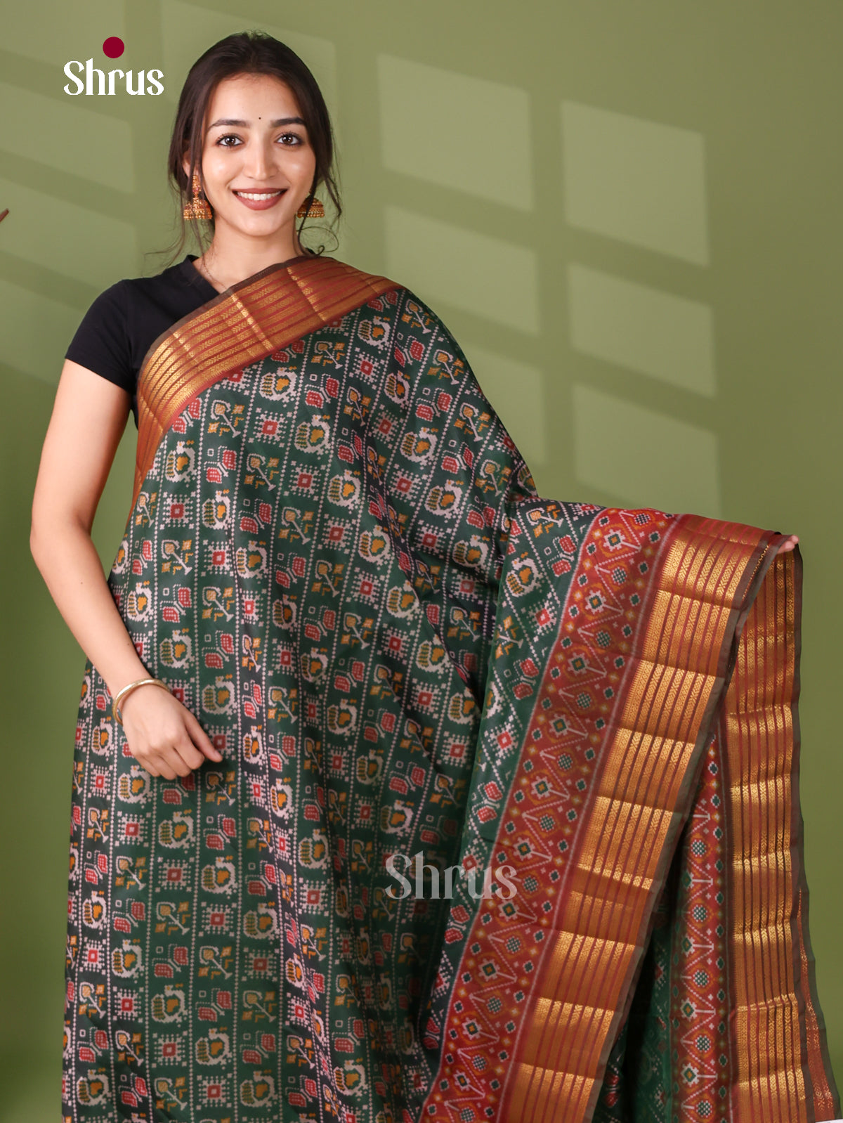 Semi Patola Saree - EJ21106