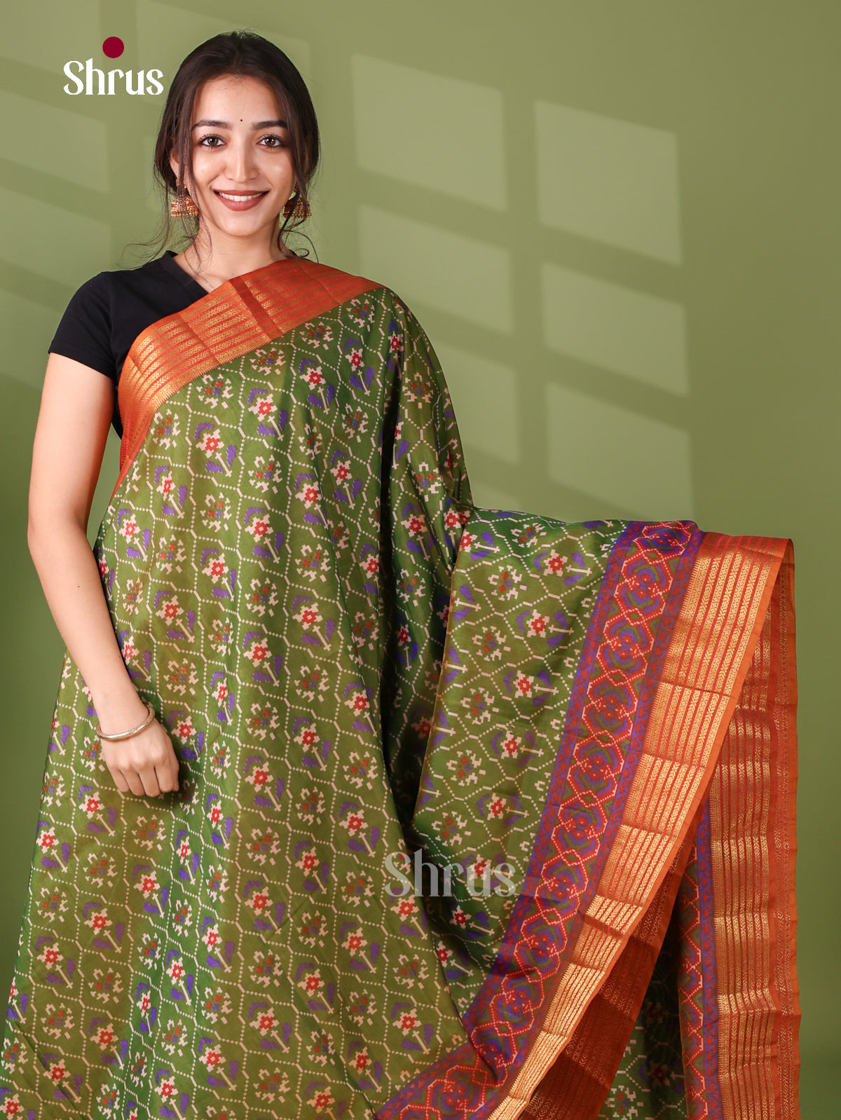 Semi Patola Saree - EJ21107