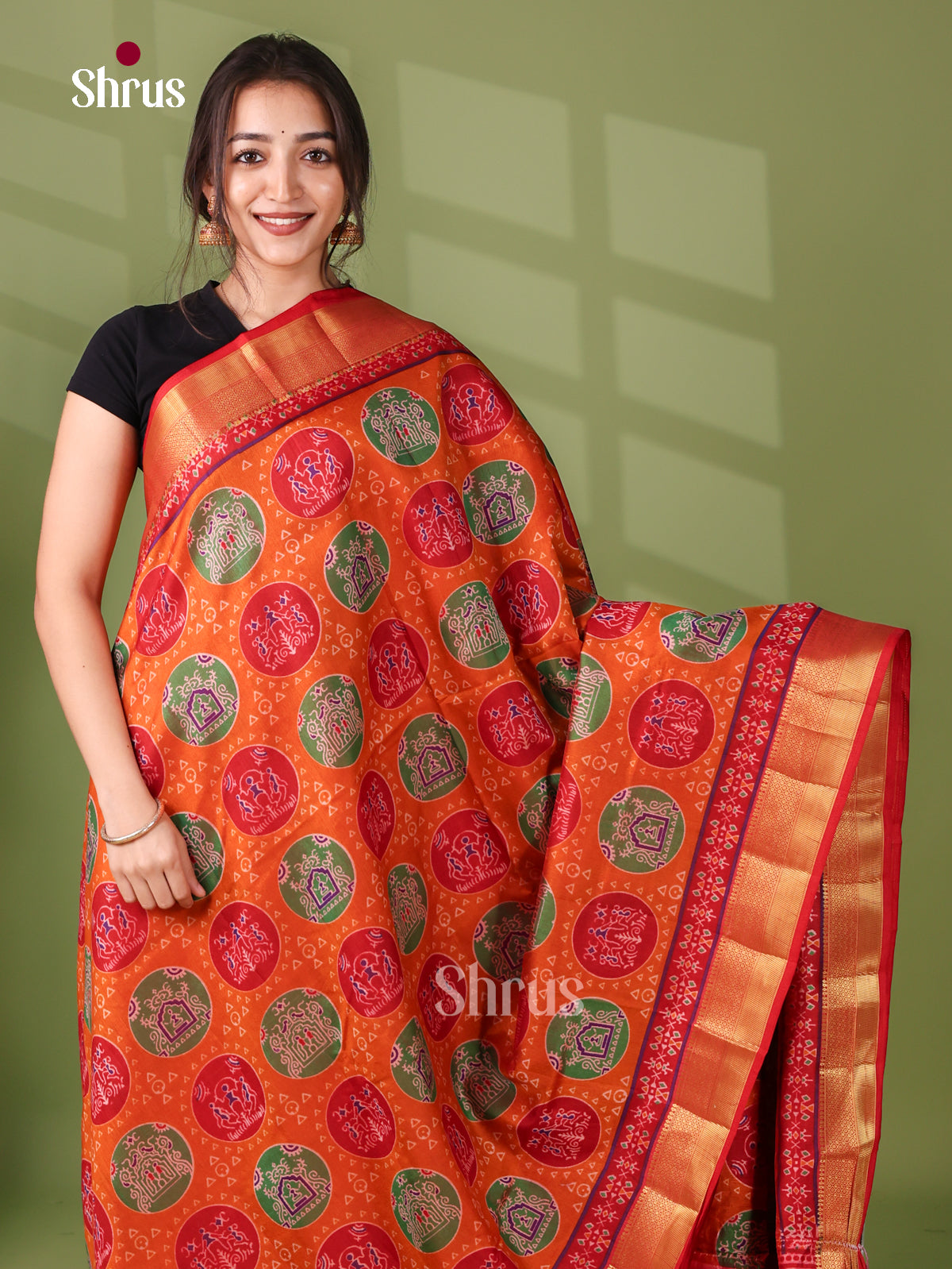 Semi Patola Saree - EJ21115