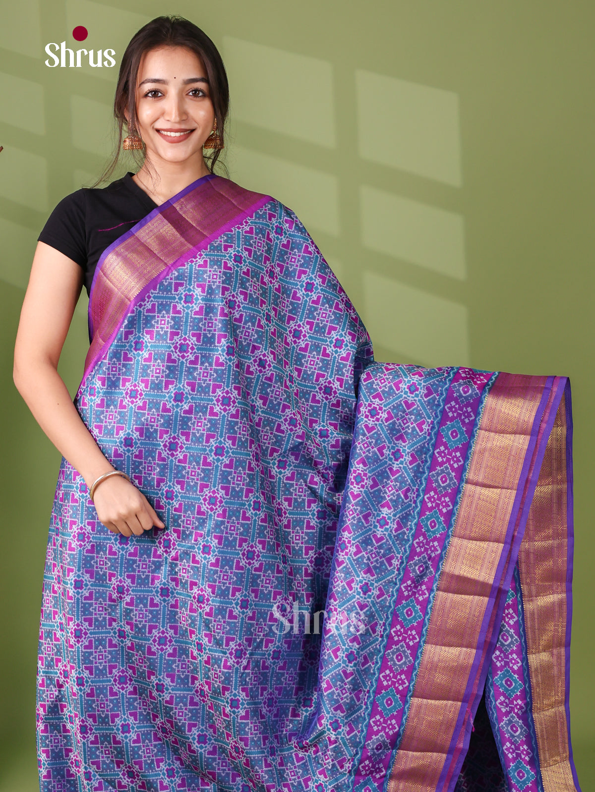 Semi Patola Saree - EJ21118