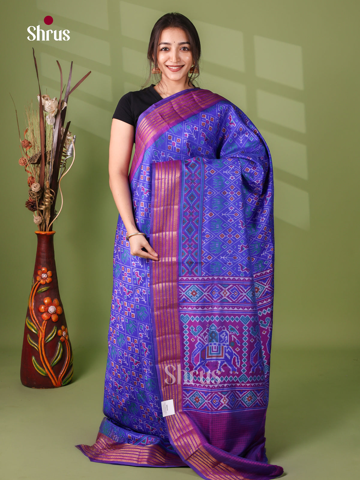 Semi Patola Saree - EJ21119