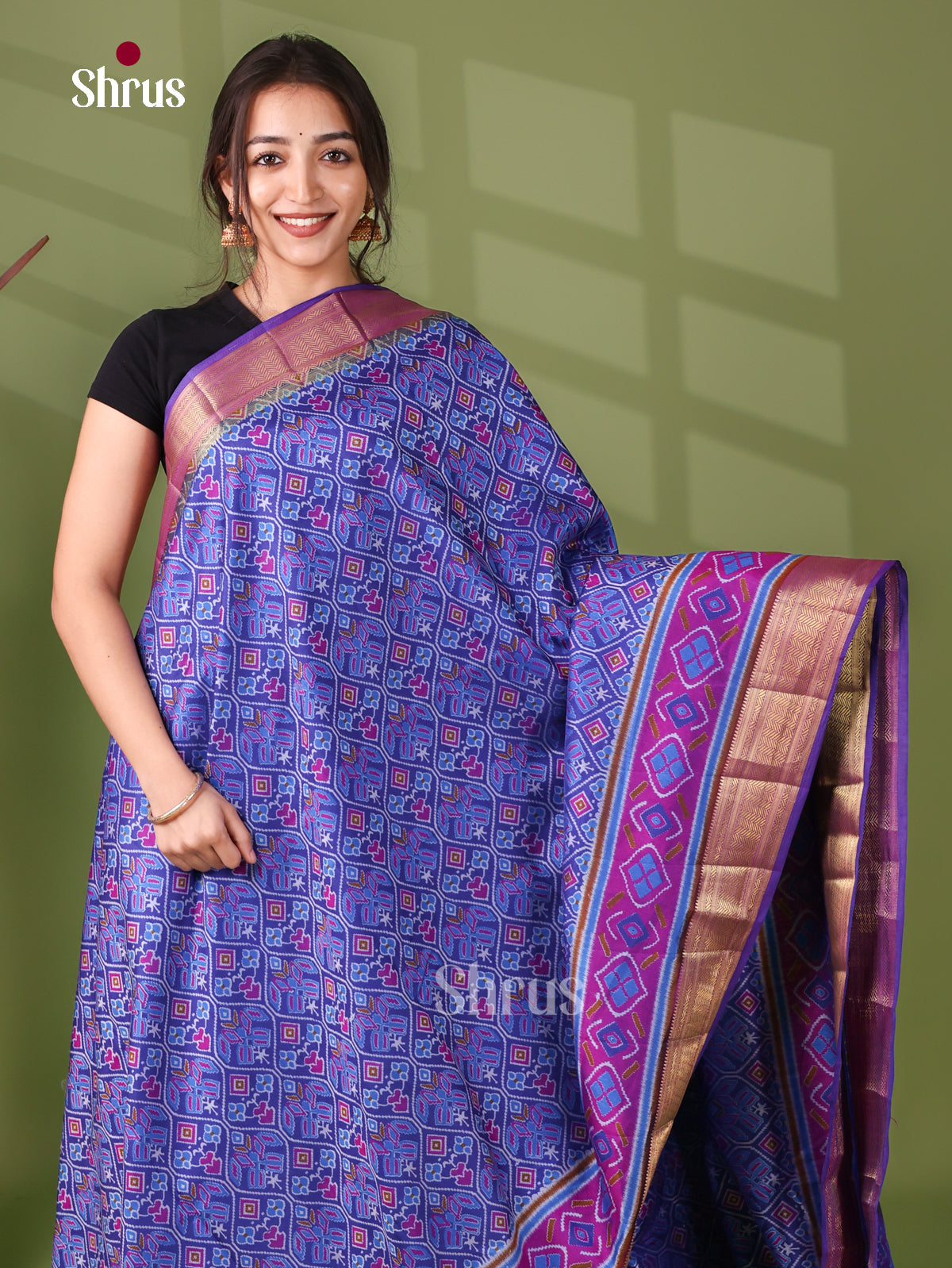 Semi Patola Saree - EJ21122