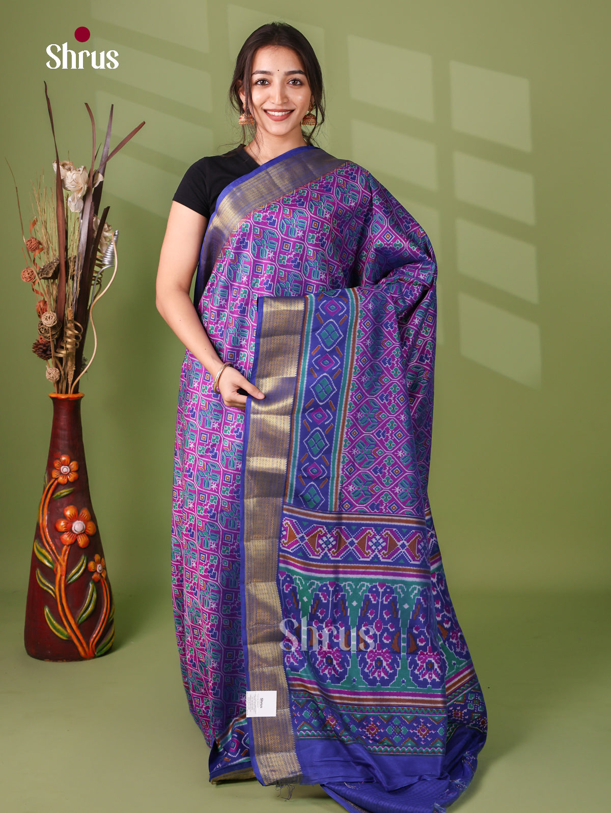 Semi Patola Saree - EJ21123