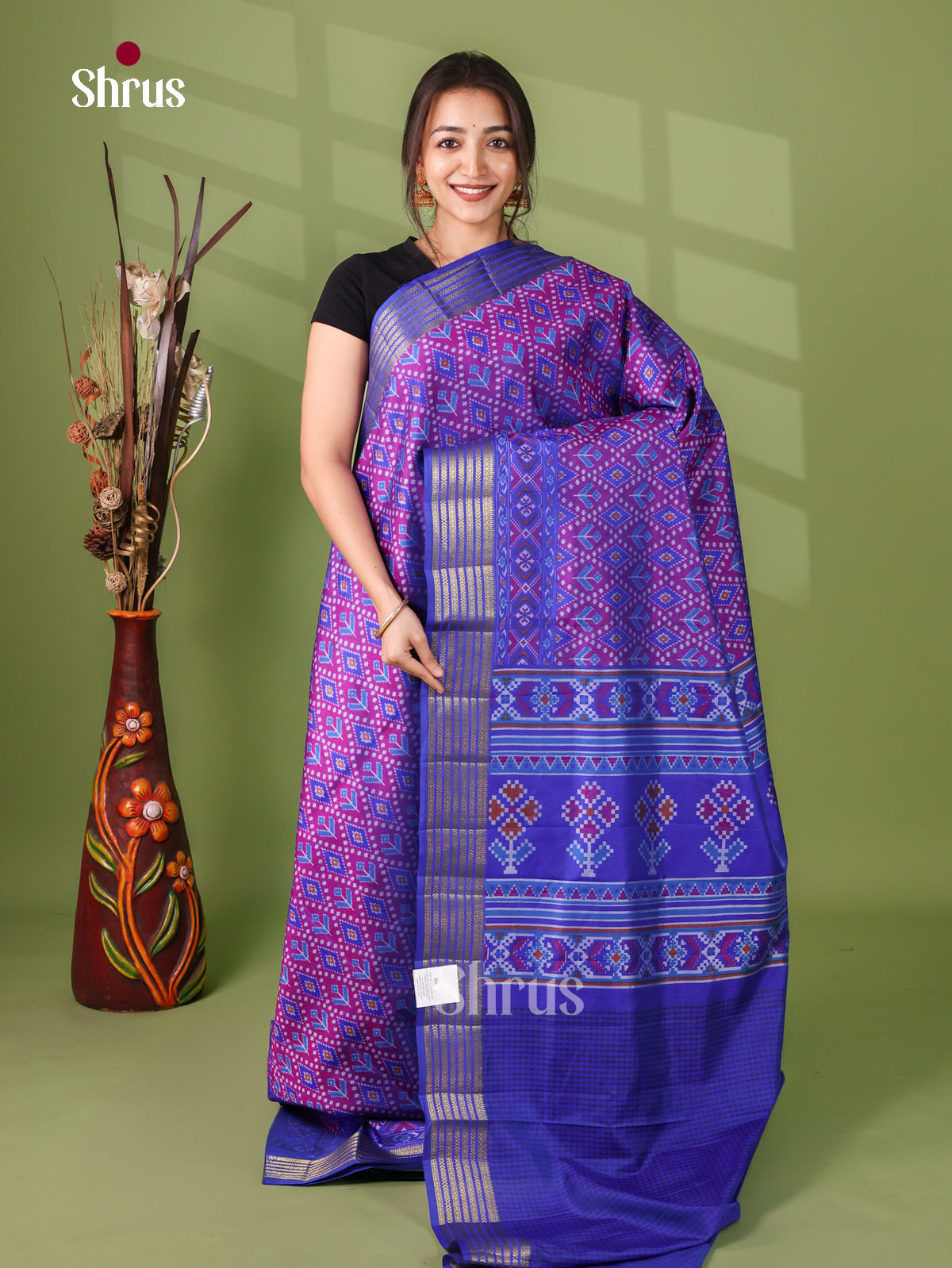 Semi Patola Saree - EJ21124