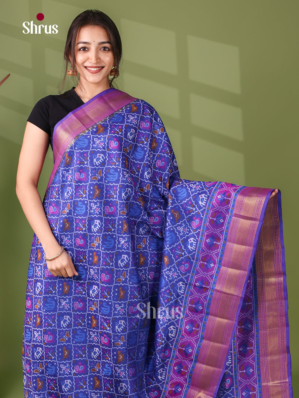 Semi Patola Saree - EJ21127
