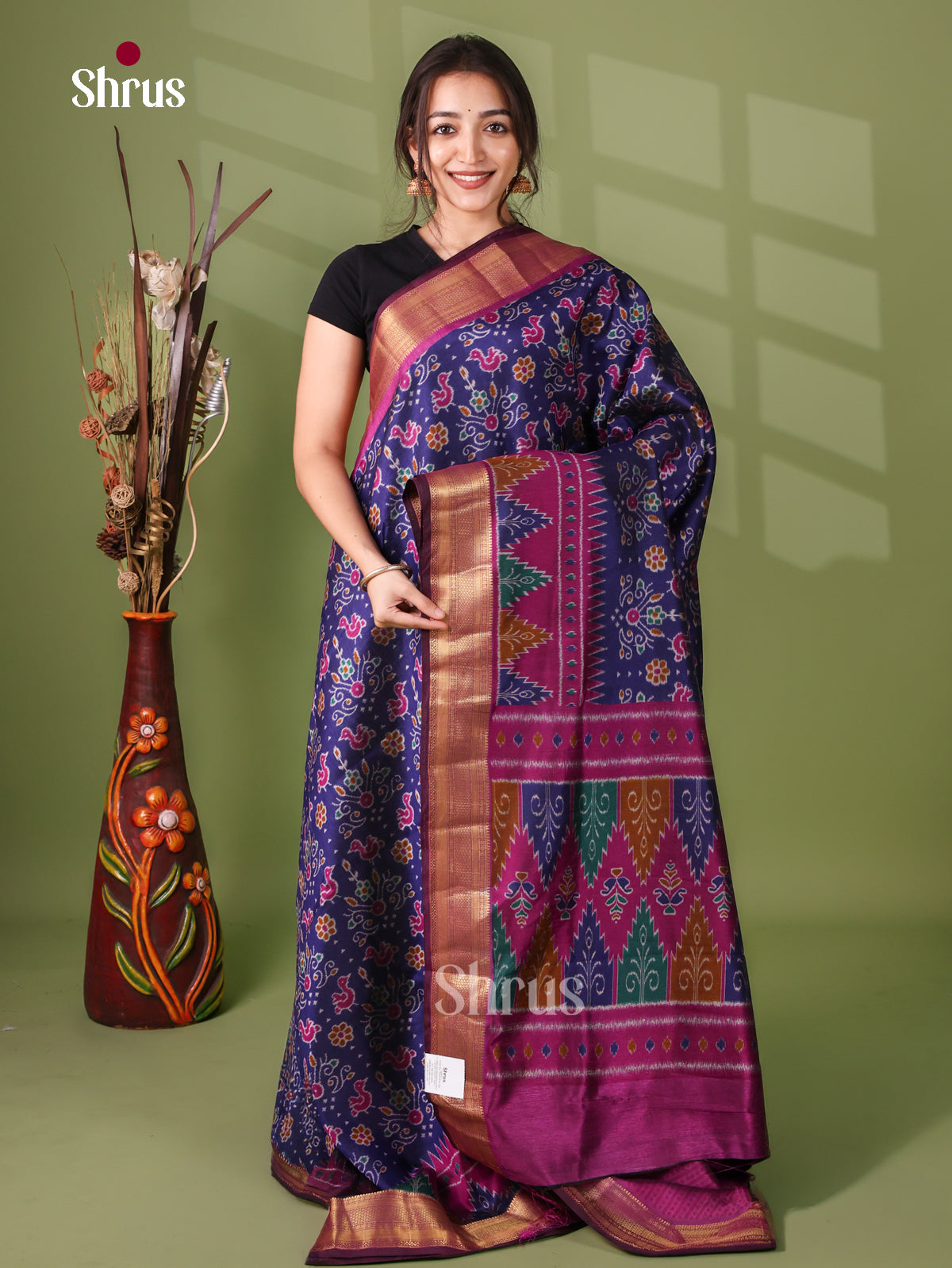 Semi Patola Saree - EJ21128