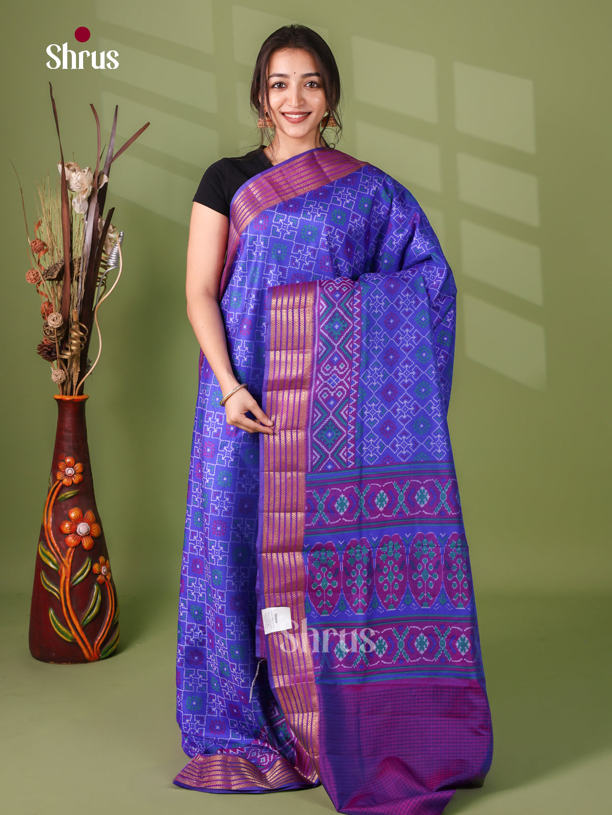 Semi Patola Saree - EJ21129
