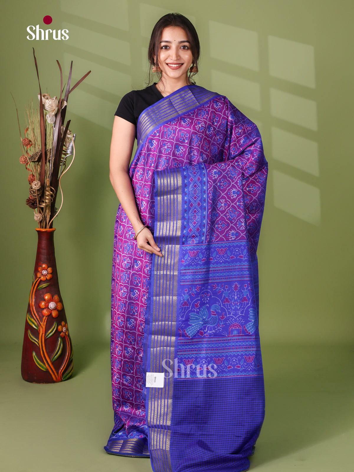 Semi Patola Saree - EJ21131