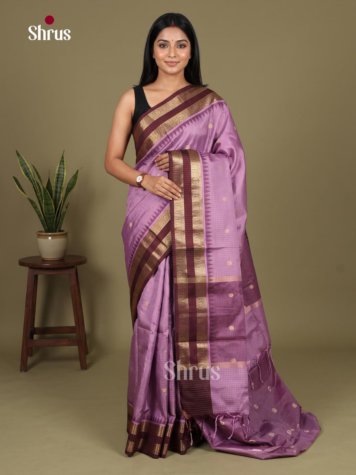 Chettinad Semi Silk Saree - EJ23030