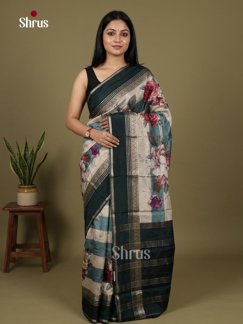 Mysoresilk-halfpure Saree - EJ23037