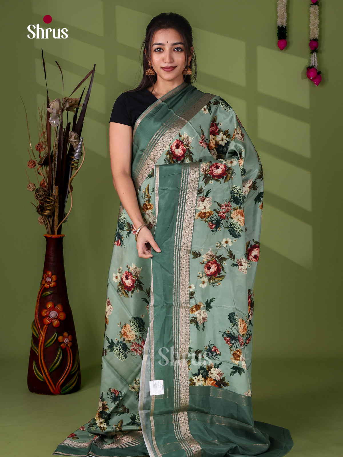 Mysoresilk-halfpure Saree - EJ23069