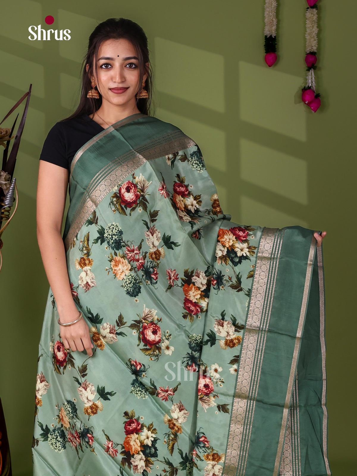 Mysoresilk-halfpure Saree - EJ23069