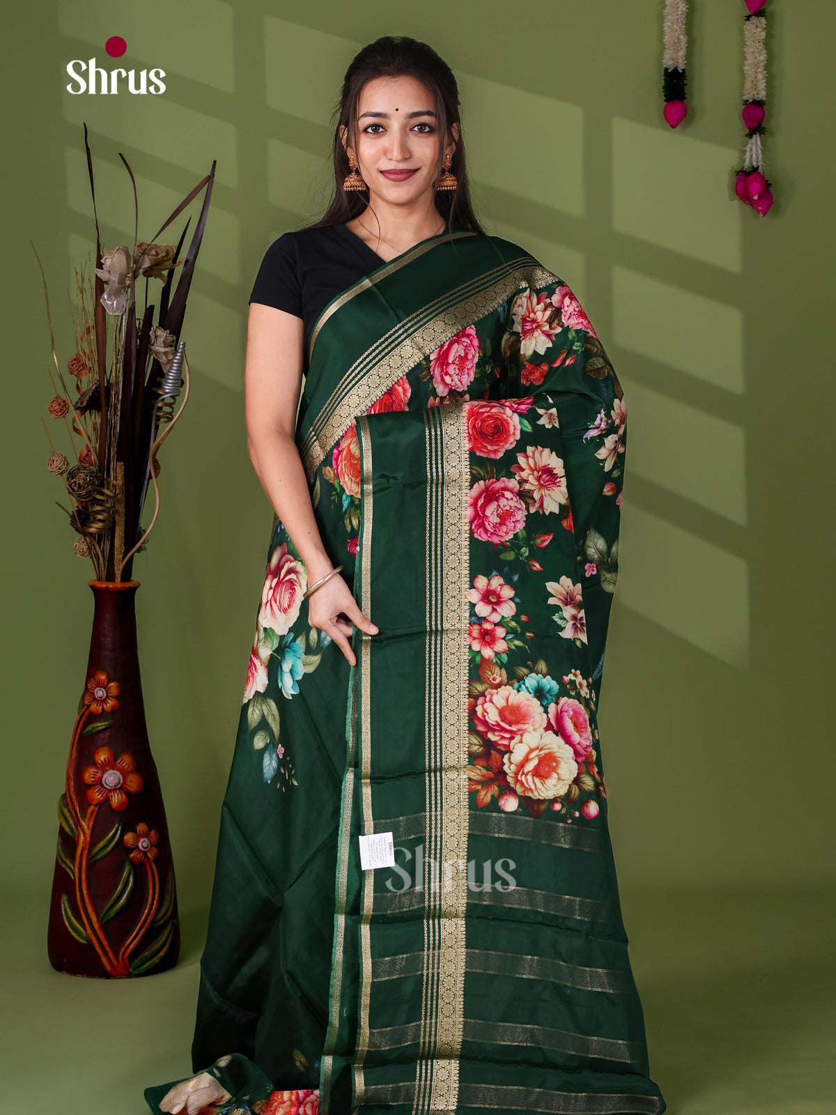 Mysoresilk-halfpure Saree - EJ23070