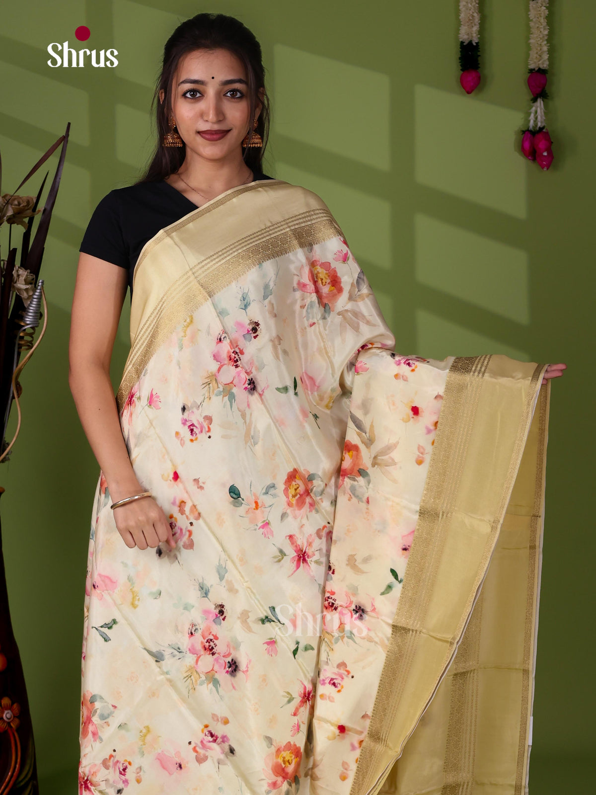 Mysoresilk-halfpure Saree - EJ23083