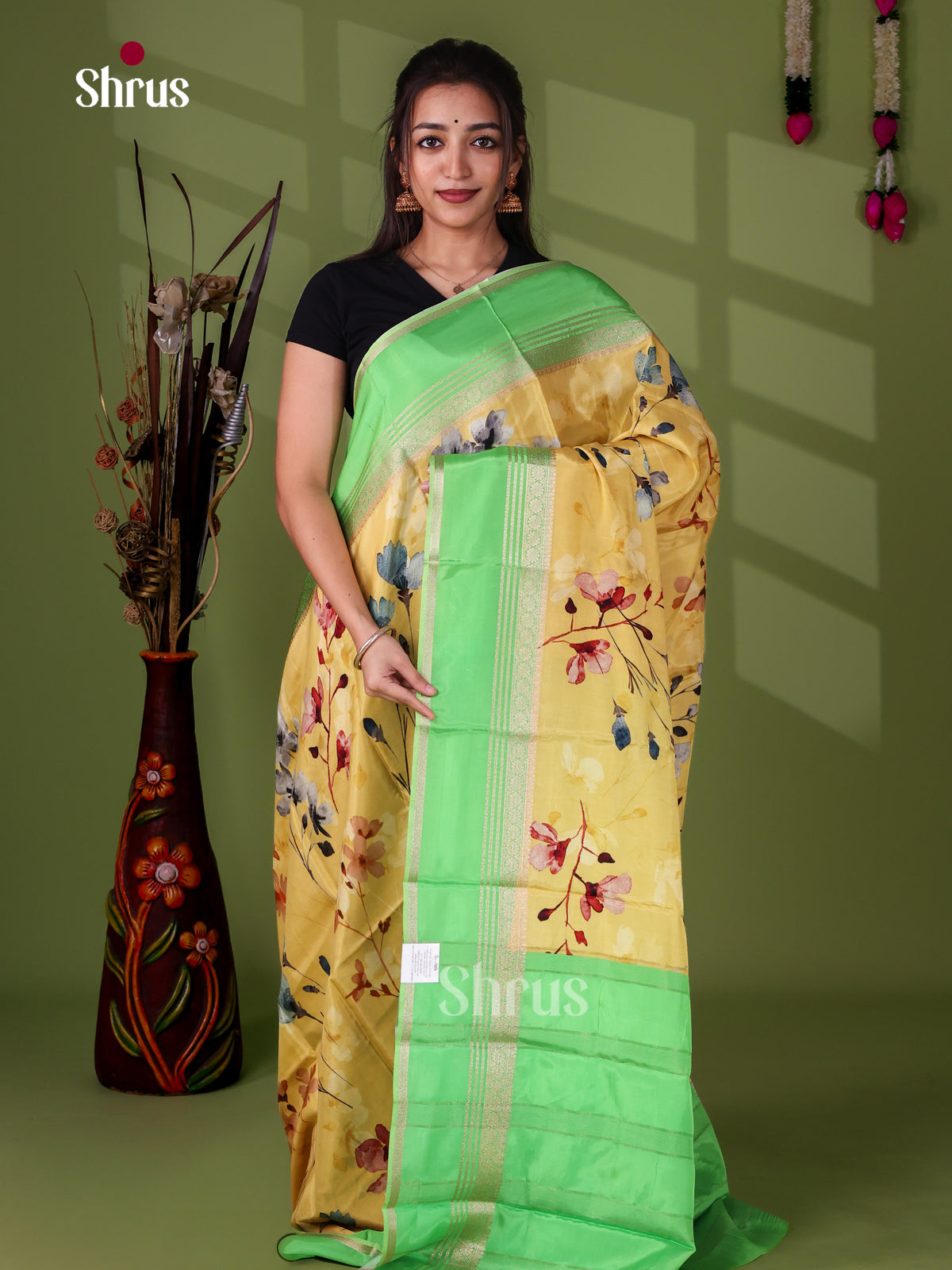 Mysoresilk-halfpure Saree - EJ23093