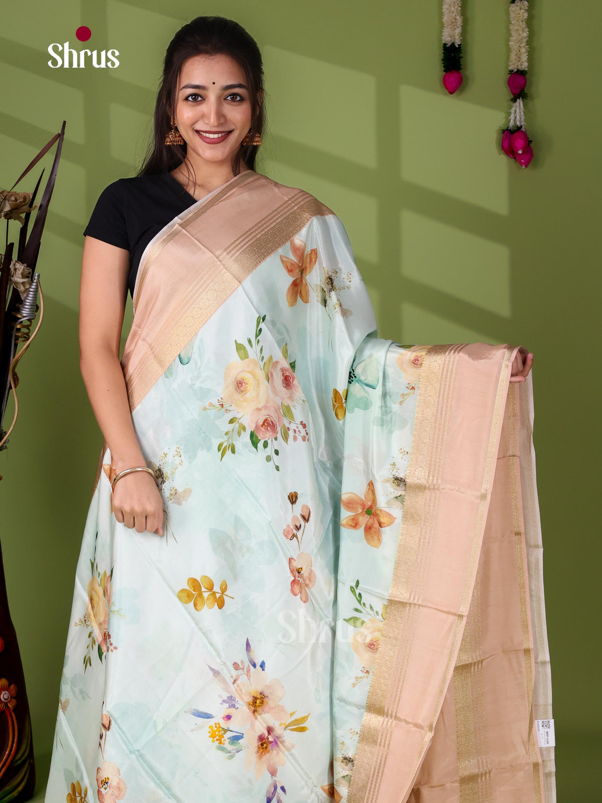 Mysoresilk-halfpure Saree - EJ23111