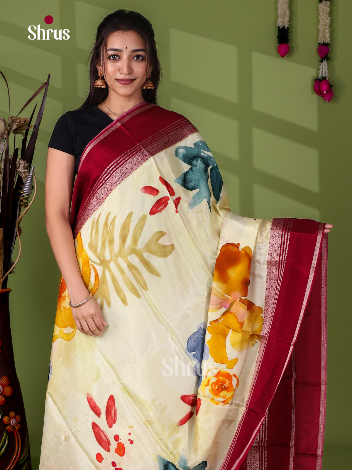 Mysoresilk-halfpure Saree - EJ23115