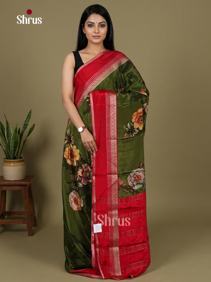 Mysoresilk-halfpure Saree - EJ23117