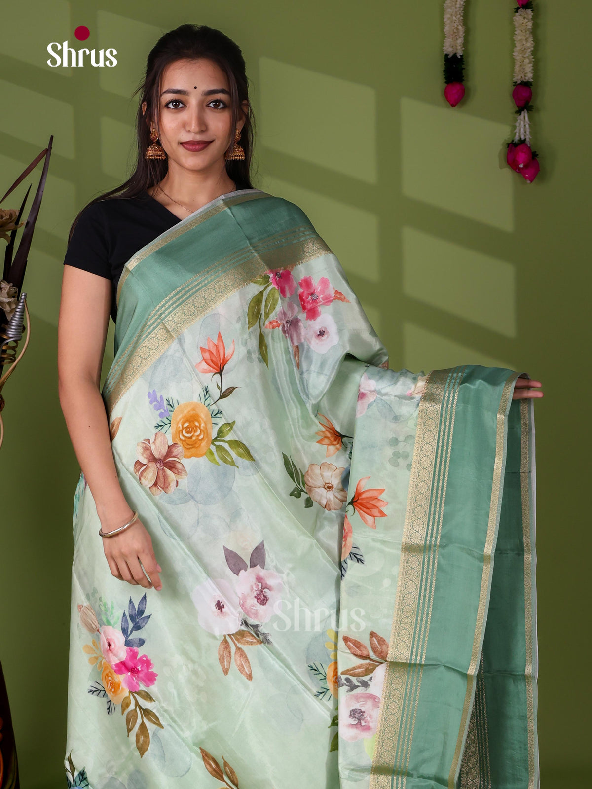 Mysoresilk-halfpure Saree - EJ23127