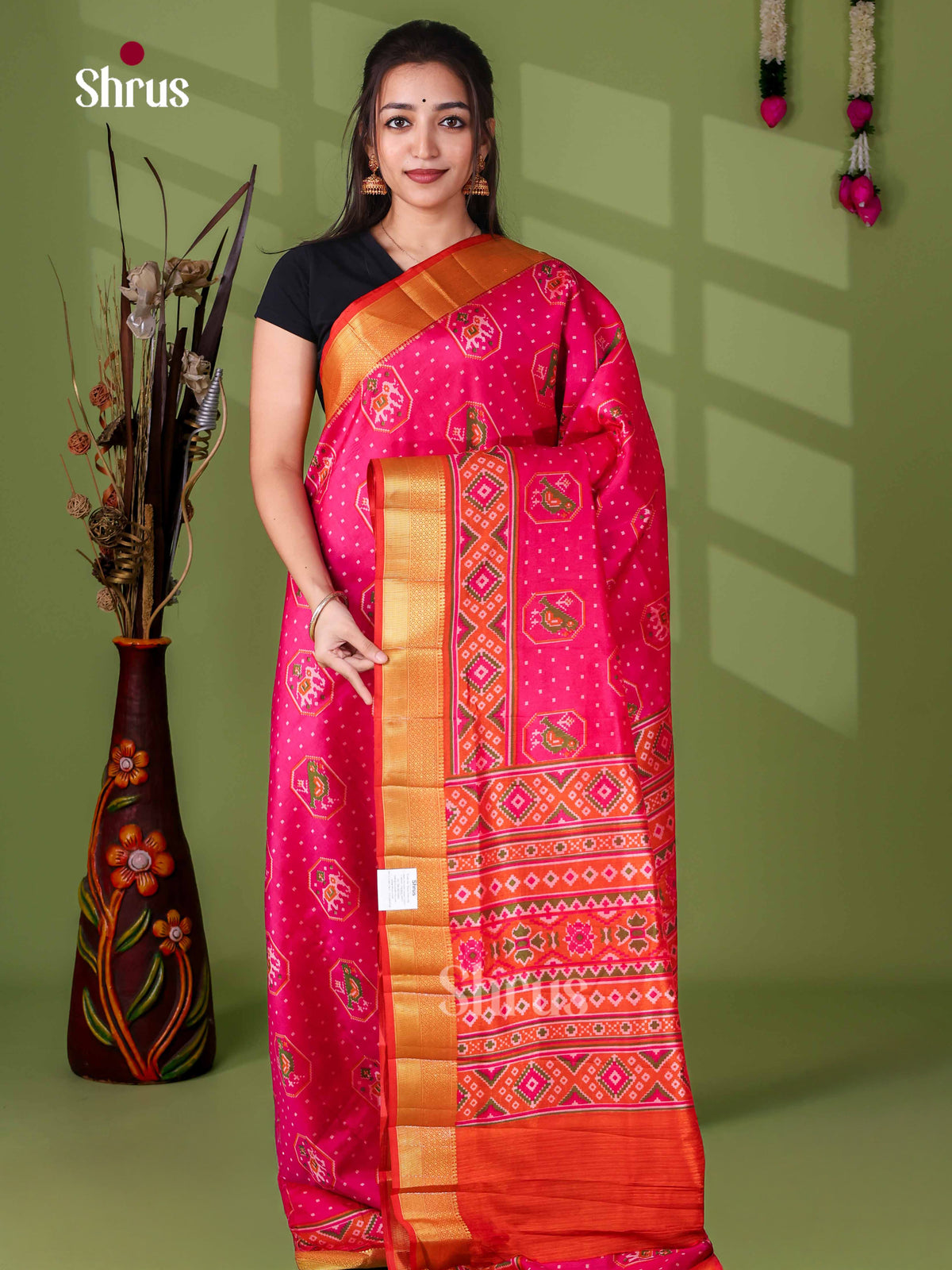 Semi Patola Saree - EJ23173
