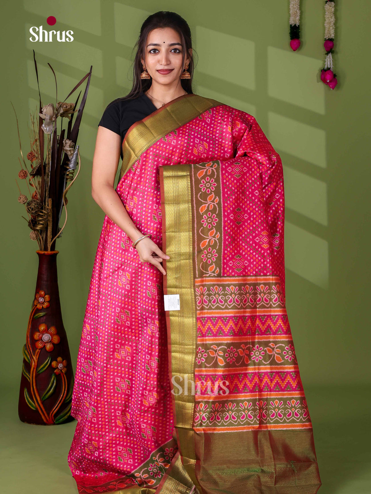 Semi Patola Saree - EJ23175