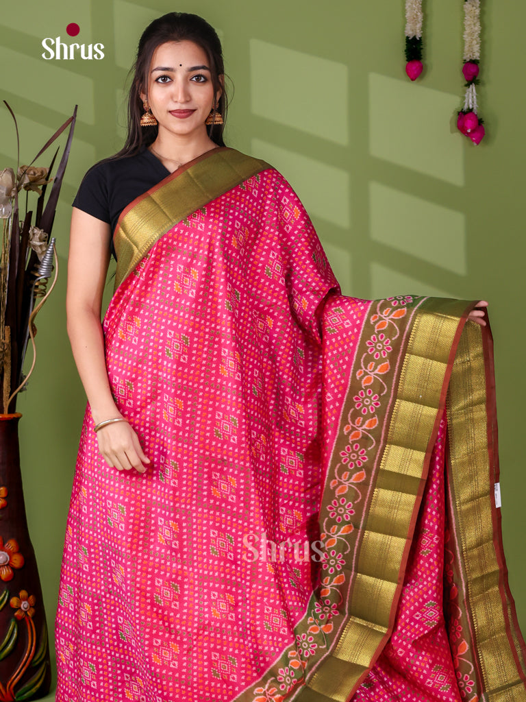 Semi Patola Saree - EJ23175