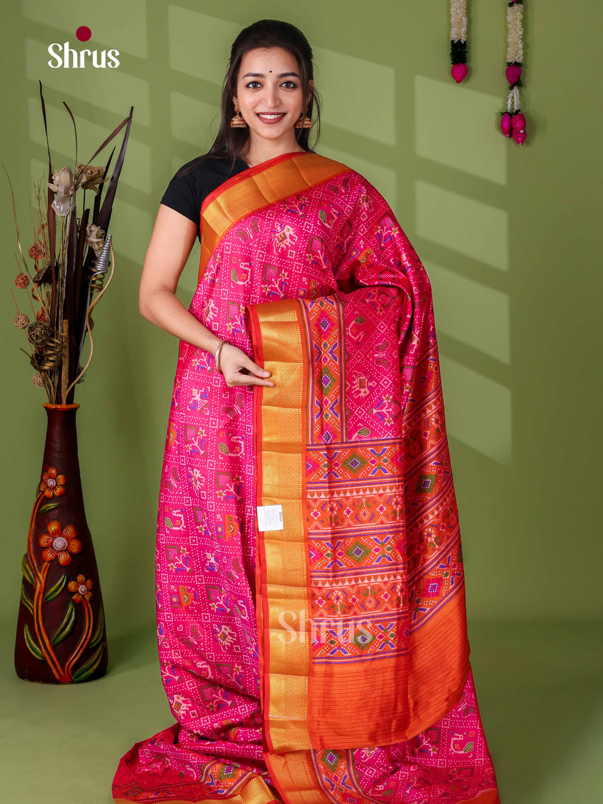 Semi Patola Saree - EJ23177