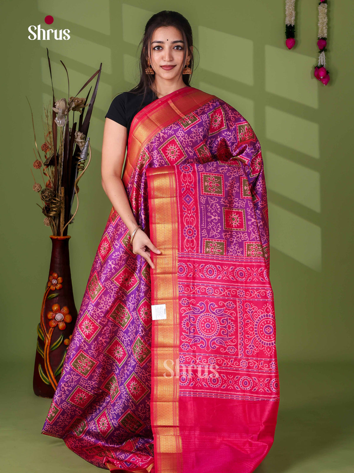 Semi Patola Saree - EJ23180