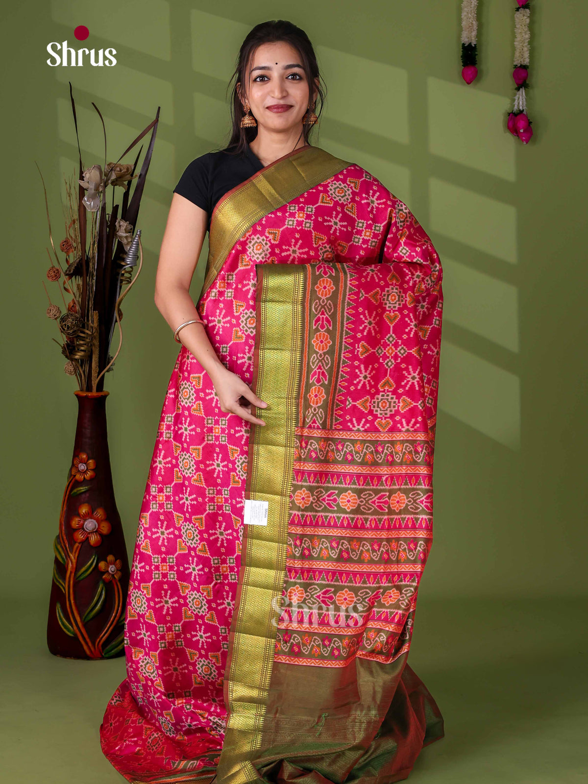 Semi Patola Saree - EJ23181