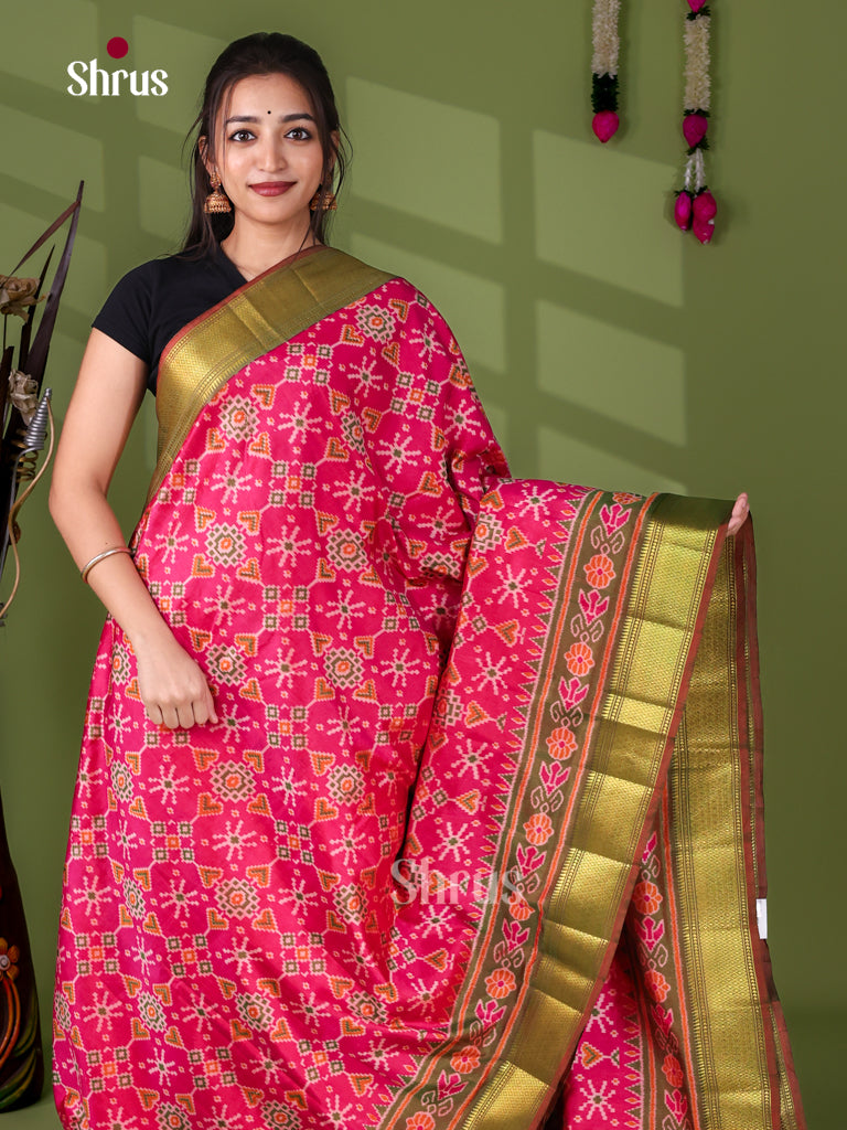 Semi Patola Saree - EJ23181